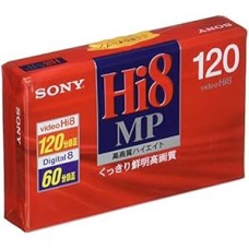 SONY video cassette Hi8 MP 120 minutes, P6-120HMP2, NTSC