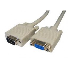 Video extension cable Super VGA 1 feet DB15 FM for monitor