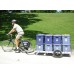 Remorque de déménagement à vélo 1,63 m, charge de 2,4 m  (64 pouces, charge de 8 pieds)