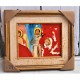 Peinture par Yves Marineau, " Madone aux anges avec St-François d'après Cimabue" - LIVRAISON GRATUITE