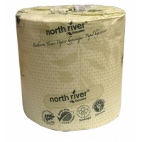 Recycled toilet paper Cascades North River bulk 500 sheets (box of 96 rolls)