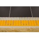 Floor heating waterproof membrane 1 m x 12,5 meters  (39 inches x 41 feet = 134,5 ft2) PP Schluter®-DITRA-HEAT roll