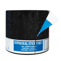 Tape SOPRASEAL STICK 1100 TC air/vapour barrier is a self-adhesive membrane SOPREMA 35M (75 feet) X 0,15M (6 inches)
