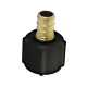 Brass Female Coupling Adapter, 1/2 " in. PEX x 3/4" inch threaded  FPT, ProPEX, swivel Lead Free